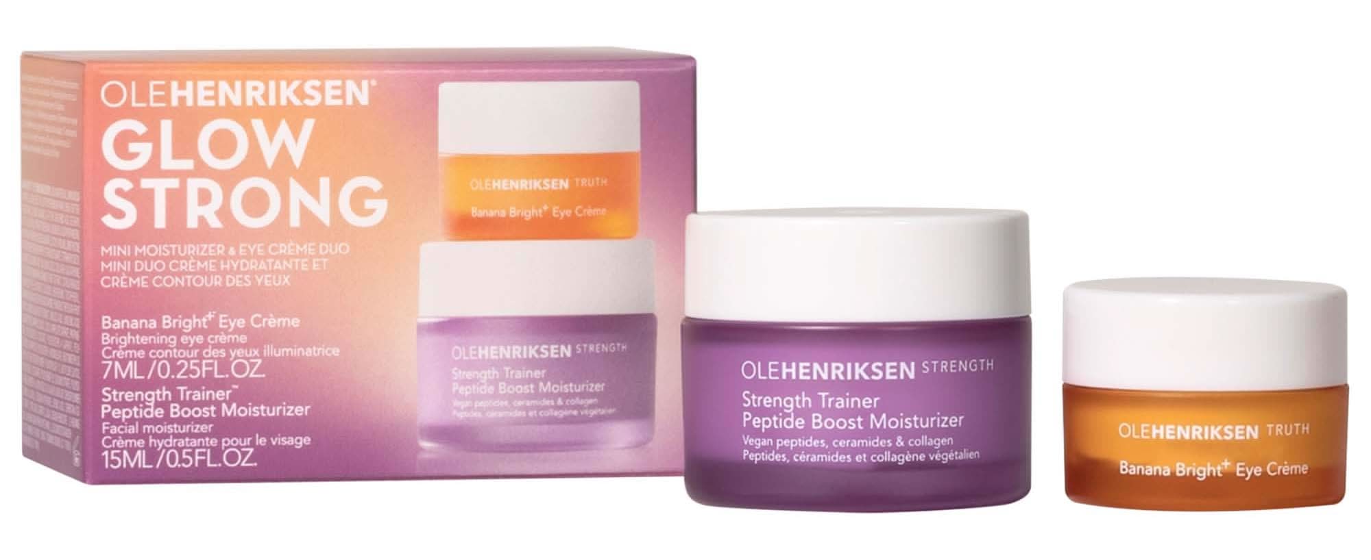 Olehenriksen Glow Strong Mini Moisturizer + Eye Cream Duo