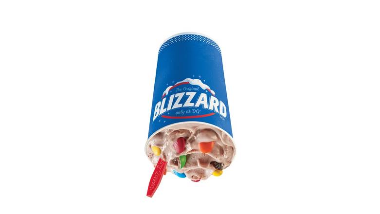 M&m’s® Milk Chocolate Candies Blizzard® Treat