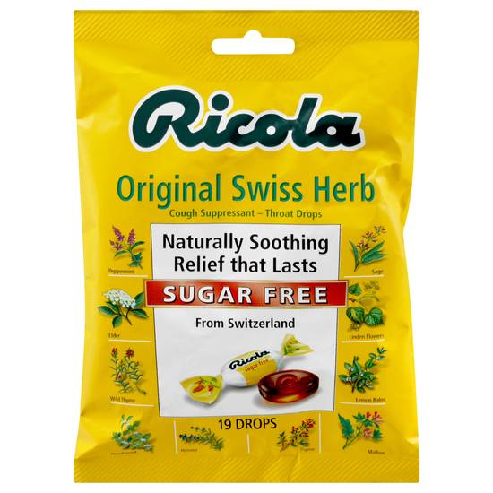 Ricola Original Swiss Herb Cough Drops (19 ct)