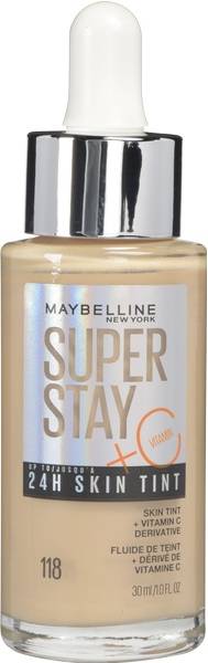 Maybelline Super Stay Skin Tint Foundation, 118 (30 ml)