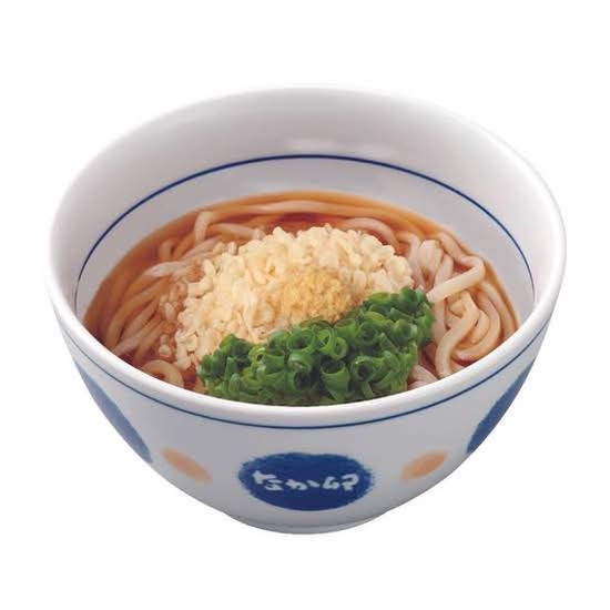 冷やしはいからうどんCold Small Udon w/Tempura Bits