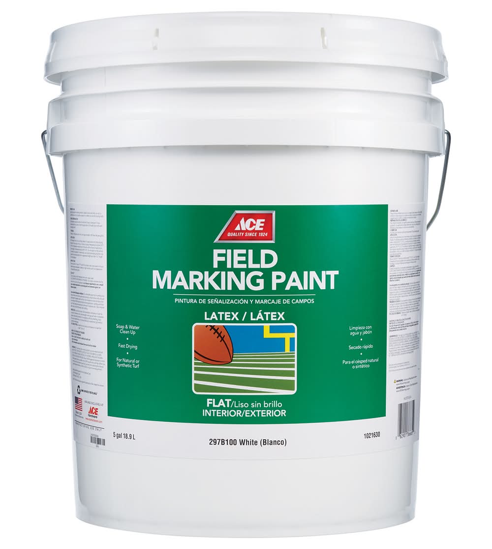 ACE White Field Marking Paint 5 Gal