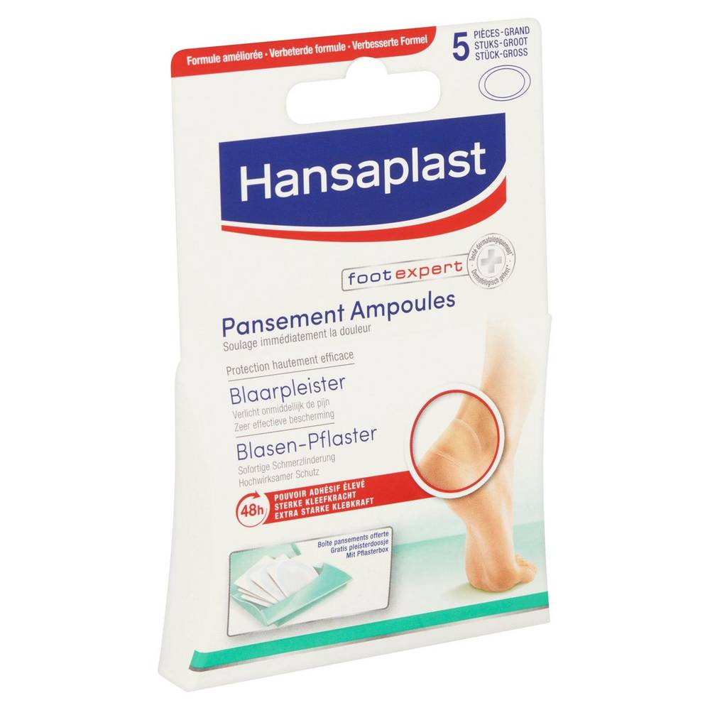 Hansaplast Foot Expert Blaarpleister Groot 5 Stuks