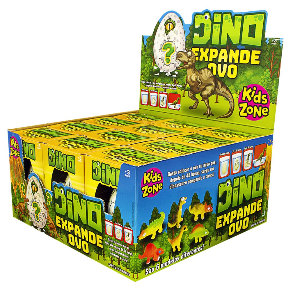 Kids zone expande ovo dino (1 unidade)