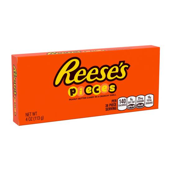 Reese's Pieces Candy in a Crunchy Shell (peanut butter)