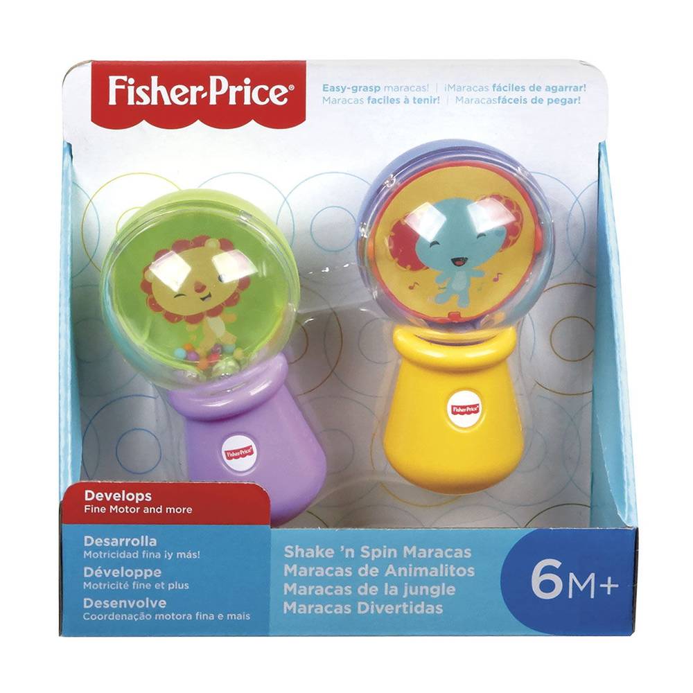 Fisher-Price · Maracas de animalitos (2 un)