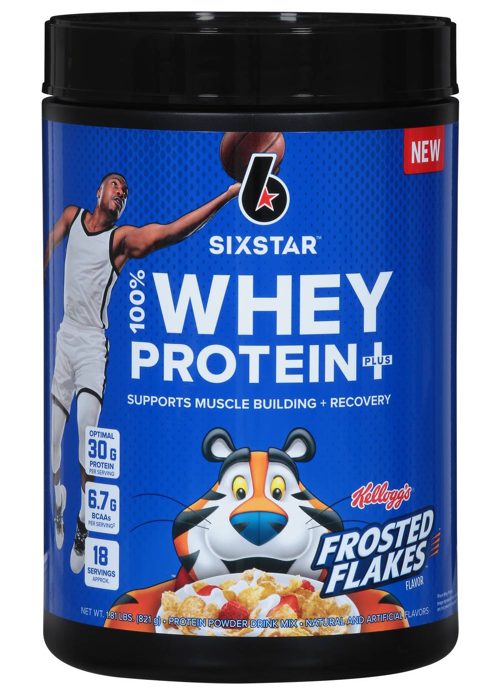 SixStar 100% Whey Protein Plus Powder Drink Mix (1.81 lbs)