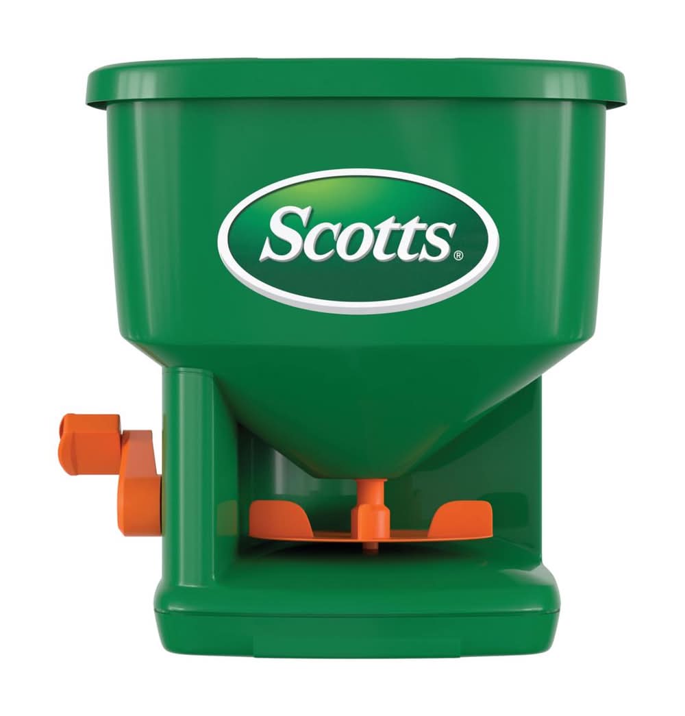 Scotts Whirl Handheld Spreader For Fertilizer/Ice Melt/Seed