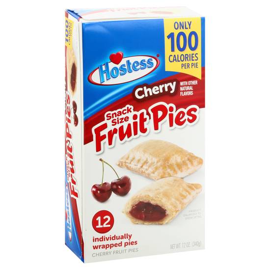 Hostess Snack Size Cherry Fruit Pies (12 ct)