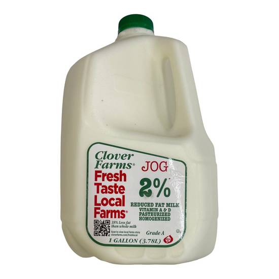 Clover Farms 2% Reduced Fat Milk (1 gal)
