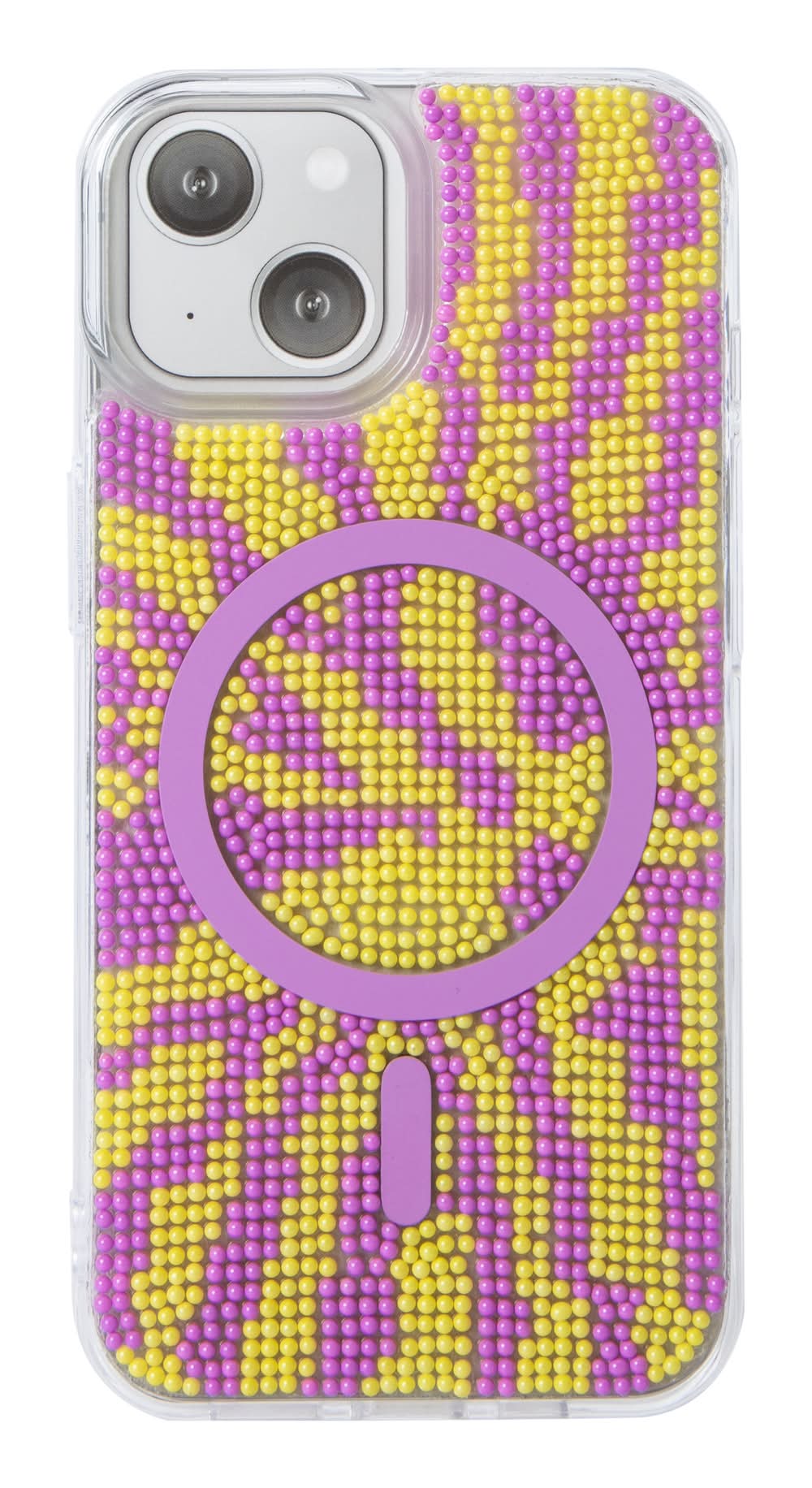 iPhone 15® MagSafe® Beaded Case Yellow Multi