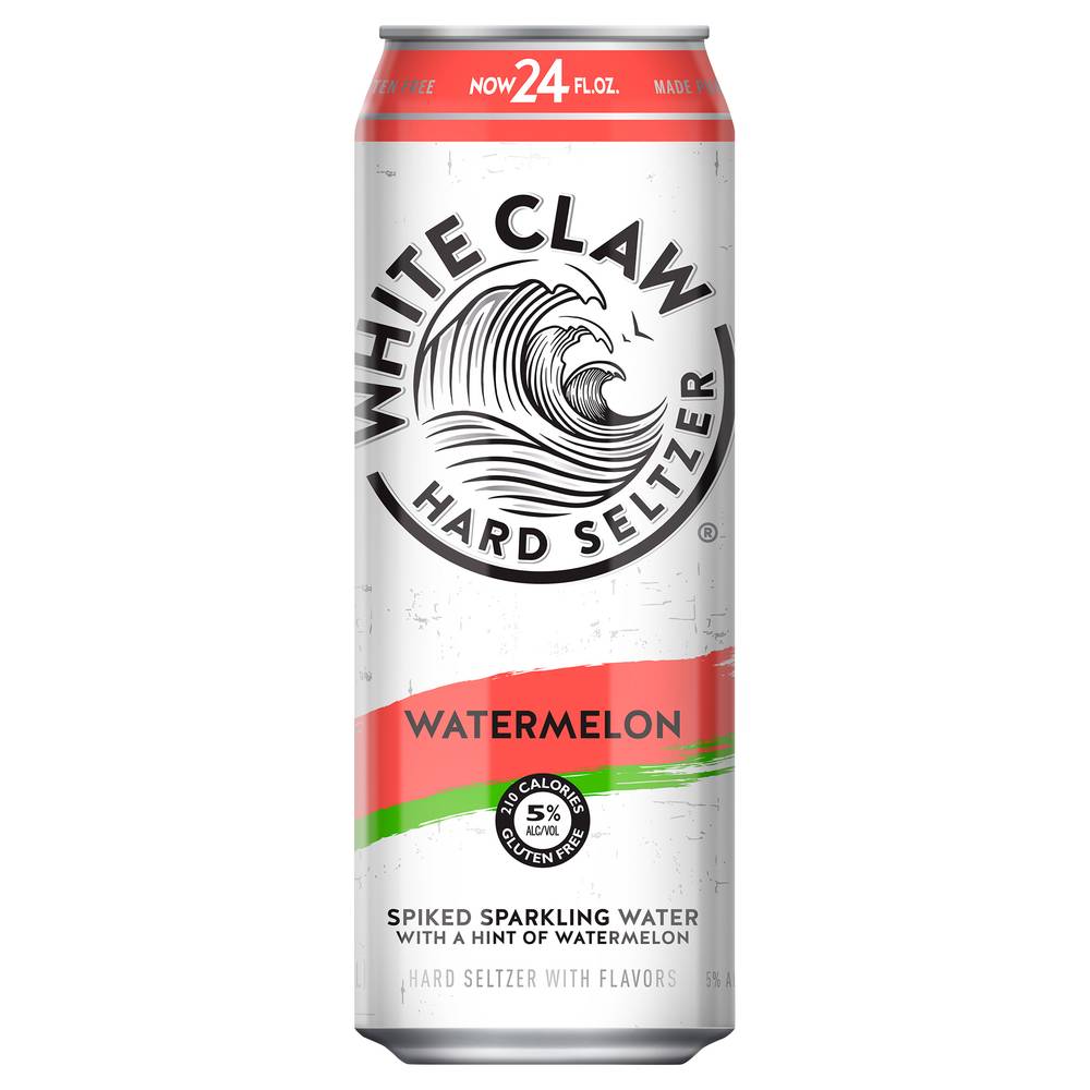 White Claw Hard Seltzer (24 fl oz) ( watermelon)