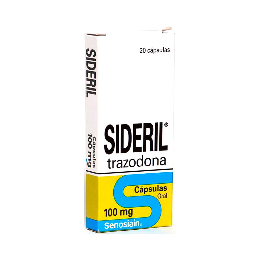 Senosiain sideril trazodona cápsulas 100 mg