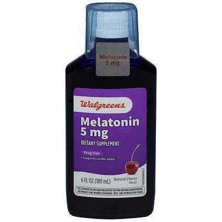 Walgreens Melatonin 5 mg Cherry Dietary Supplement