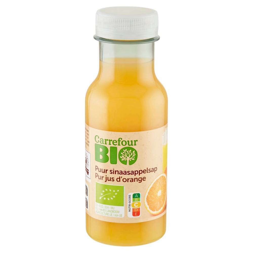 Carrefour Bio Pur Jus d''Orange 250 ml