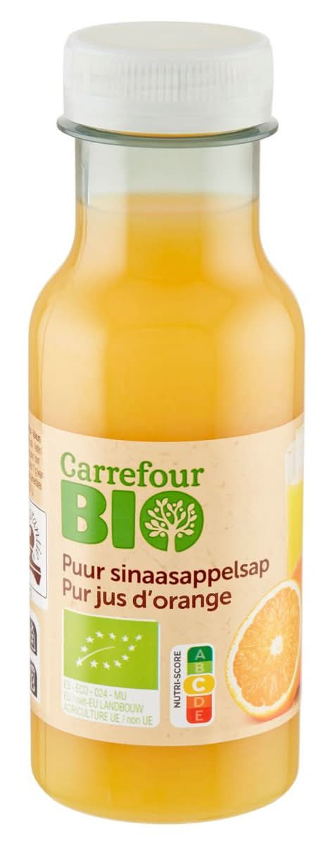 Carrefour Bio Pur Jus d''Orange 250 ml