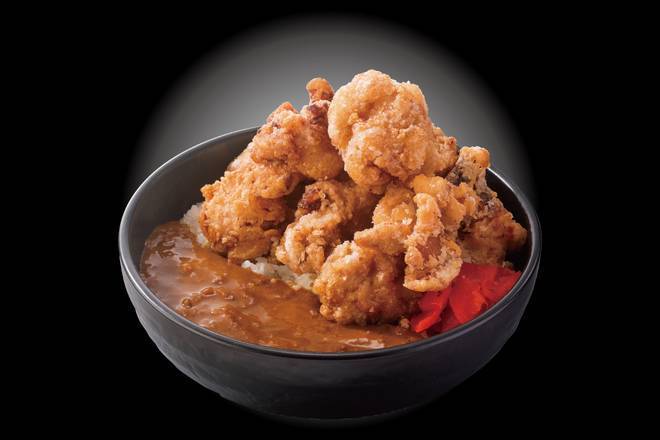 鬼盛りすたみな唐揚げカレー Demon Size Stamina Fried Chicken Curry