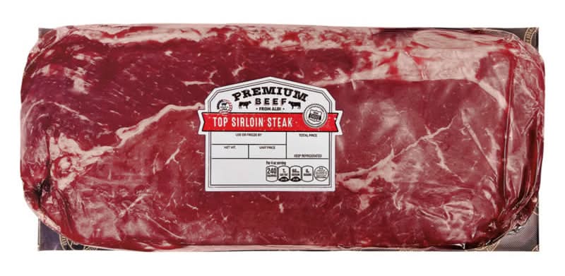 Premium Beef USDA Choice Top Sirloin Steak