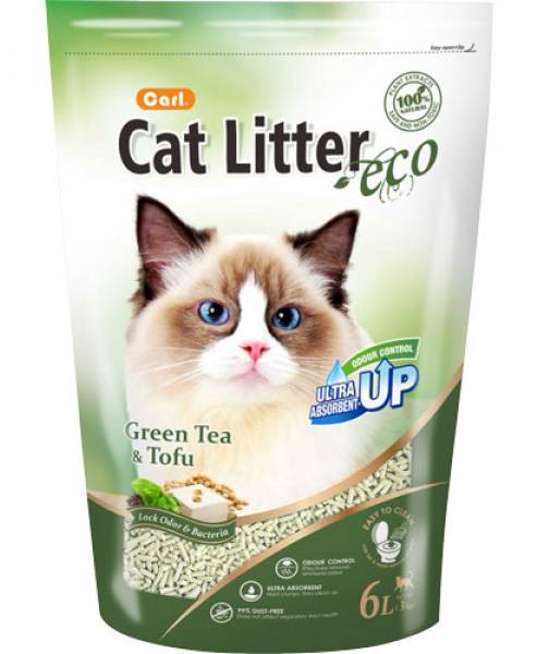卡爾豆腐貓砂-綠茶6L/4712257324513