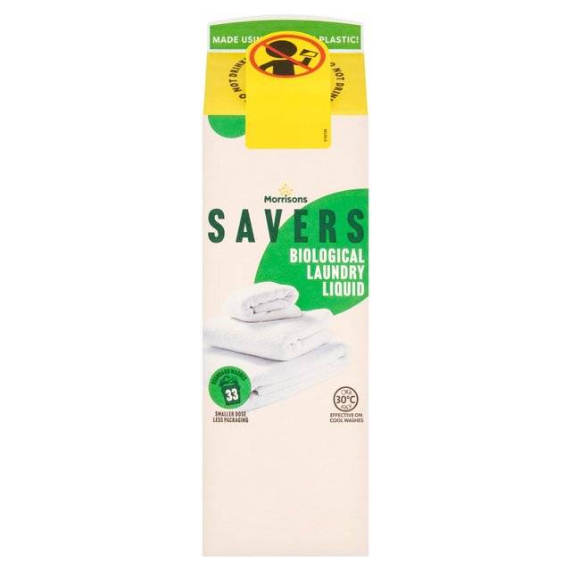 Morrisons Savers Biological Laundry Liquid 33 Washes