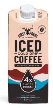 First Press Iced Cold Drip Coffee x4 shots 350ml