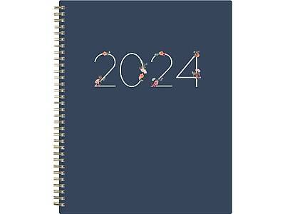 2024 Blue Sky Ashlyn 8.5 x 11 Weekly & Monthly Planner, Navy (143957)