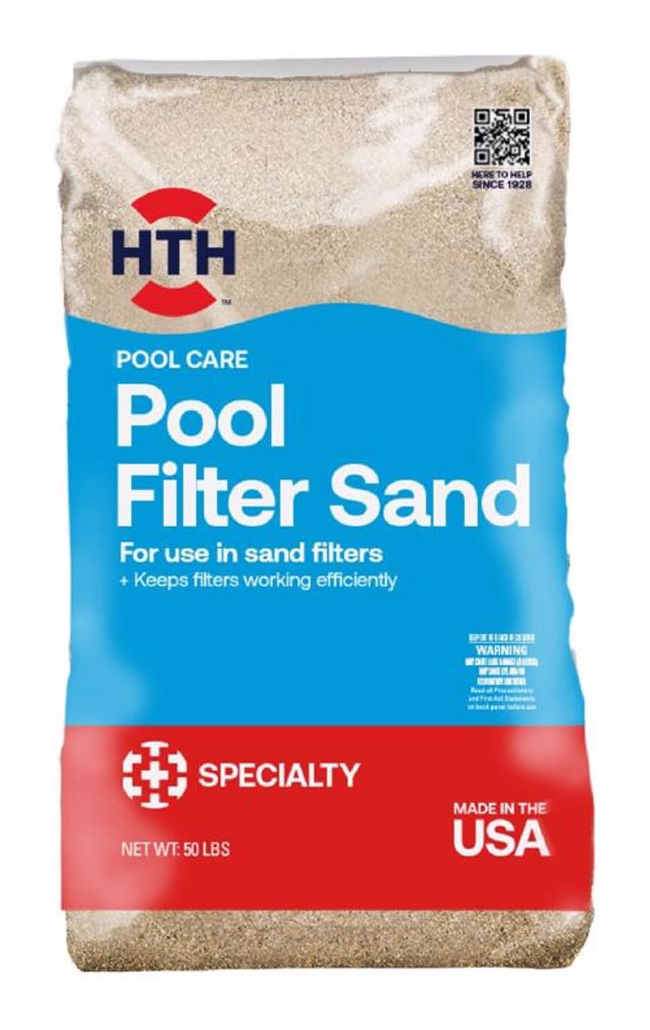 Hth Pool Care Pool Filter Sand 50 Lb