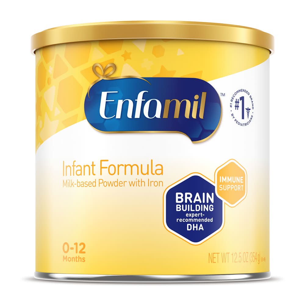 Enfamil Immune Support Milk Based Powder With Iron Infant Formula, 0-12 Months (12.5 oz)