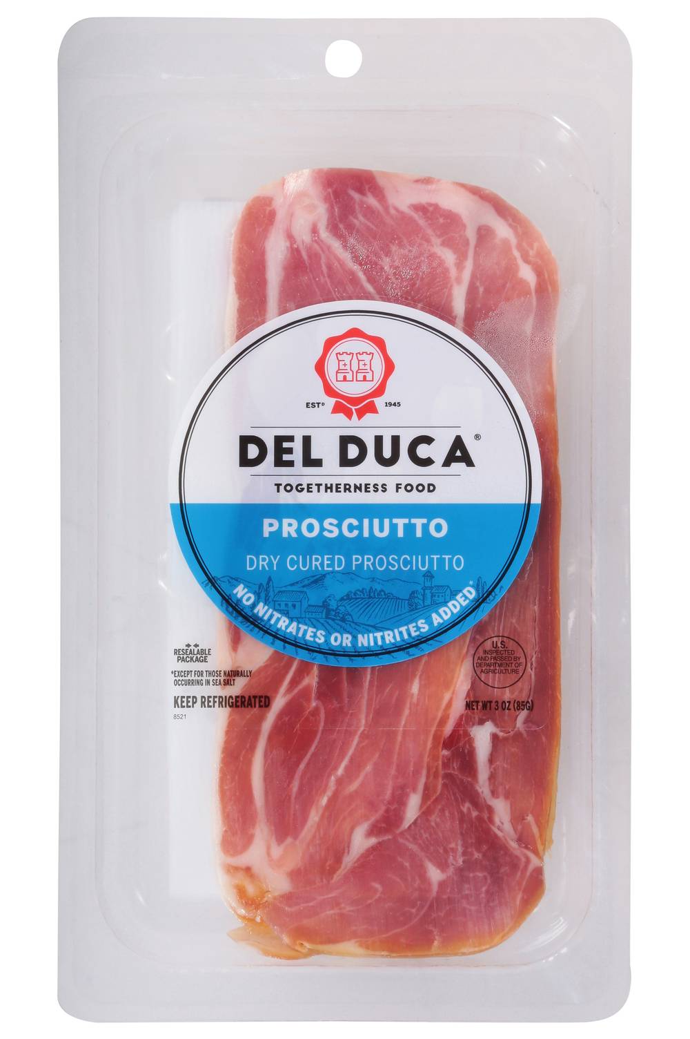 Del Duca Dry Cured Prosciutto (3 oz)