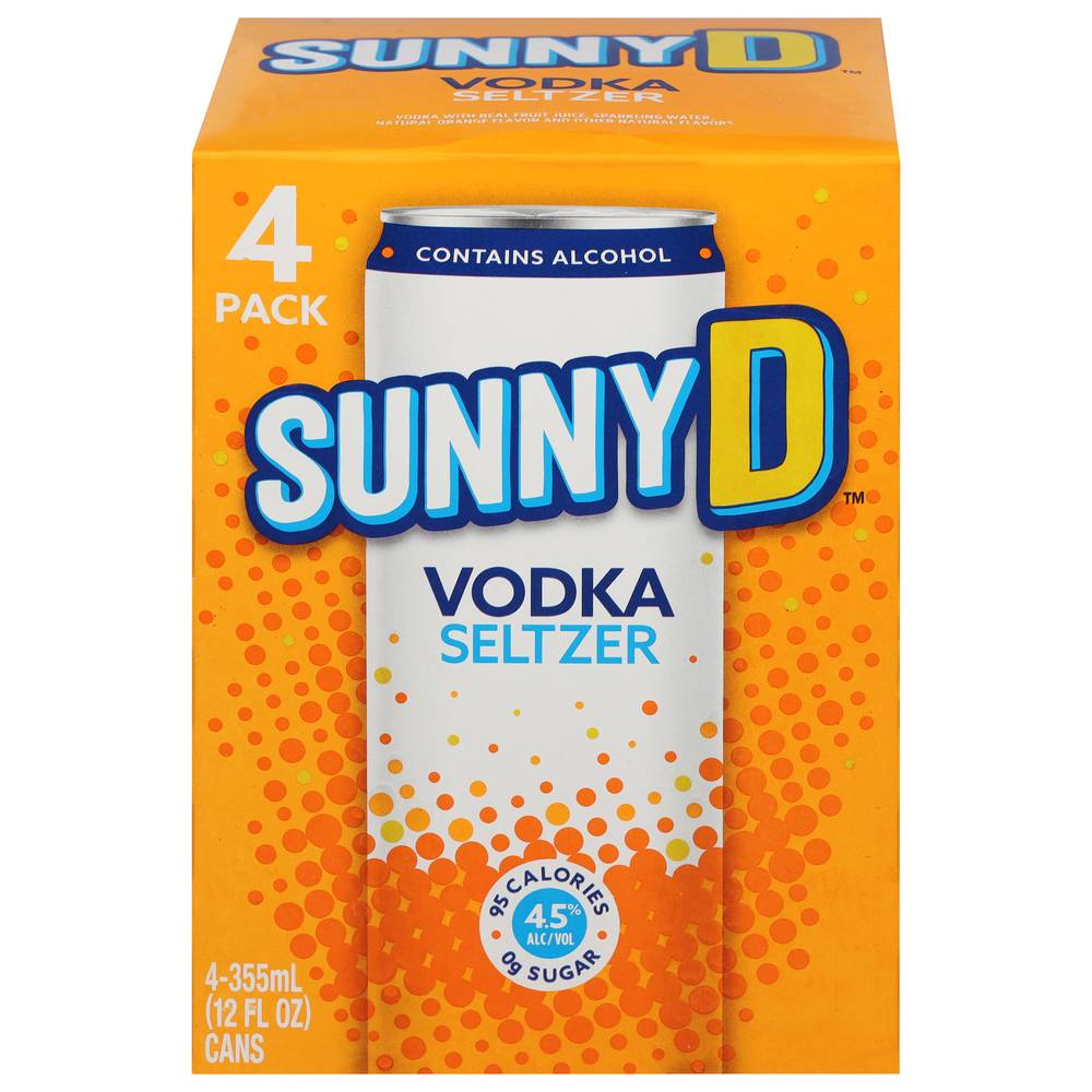 Sunny D Vodka Hard Seltzer (48 fl oz) (orange)