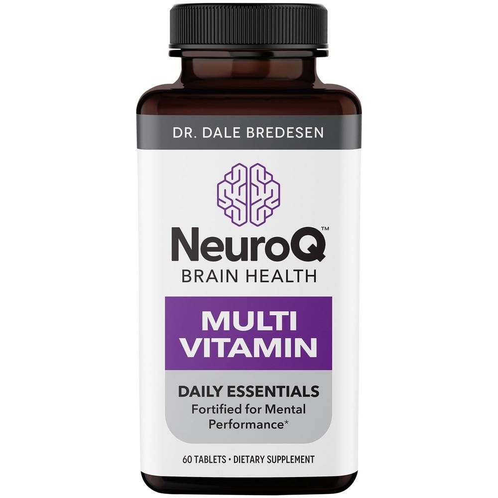 Neuroq Brain Health Multivitamin - Daily Essential For Mental Performance (60 Tablets)