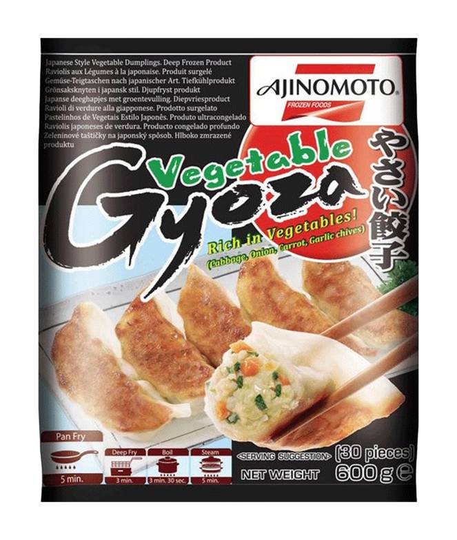 Ajinomoto Vegetable Gyoza (600g)