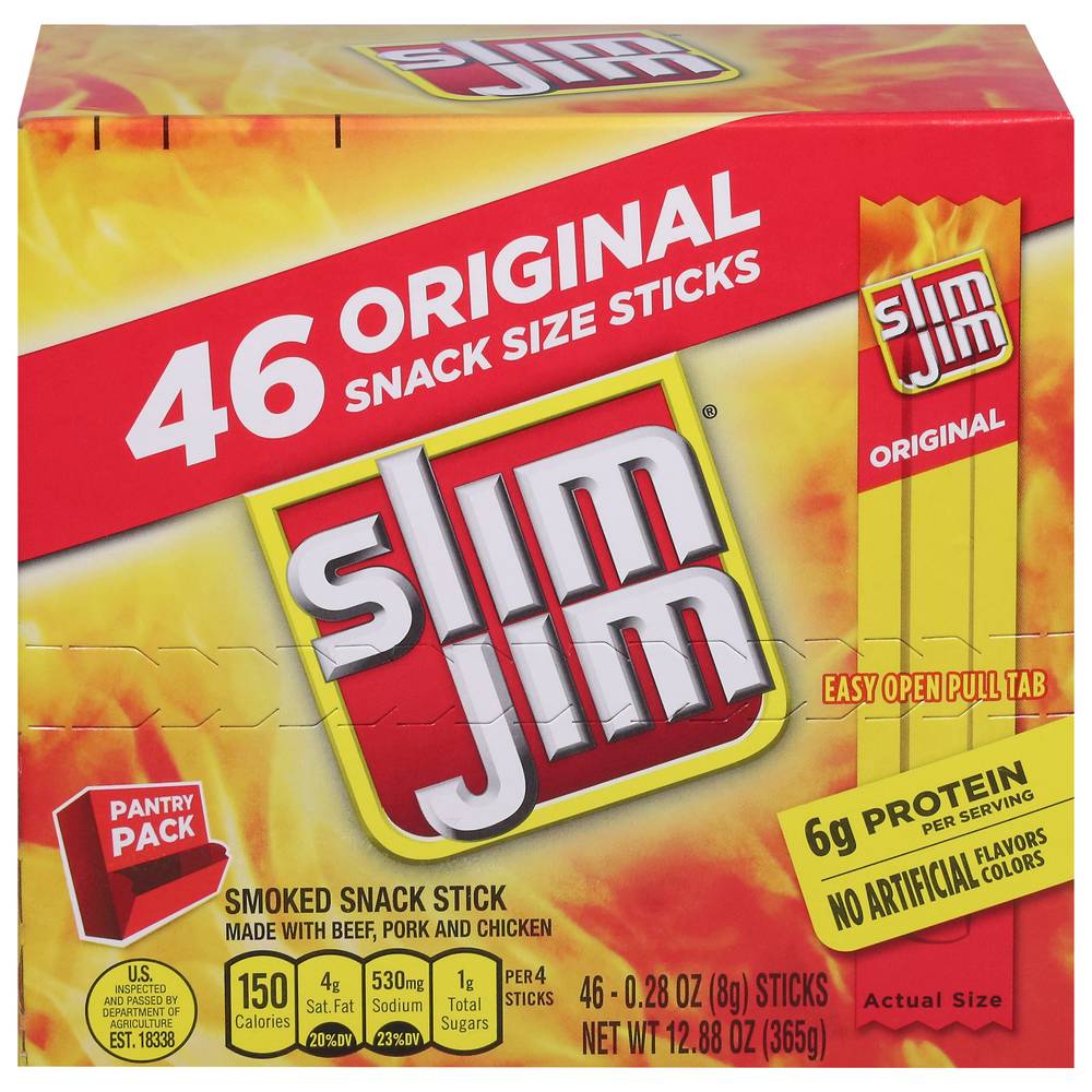 Slim Jim Original Beef Jerky (15.8 oz)