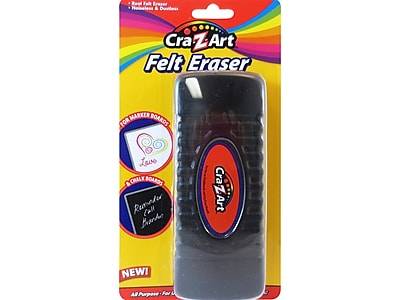 Cra-Z-Art Felt Dry Erase Eraser, Black (11428-12)