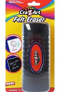 Cra-Z-Art Felt Dry Erase Eraser, Black (11428-12)