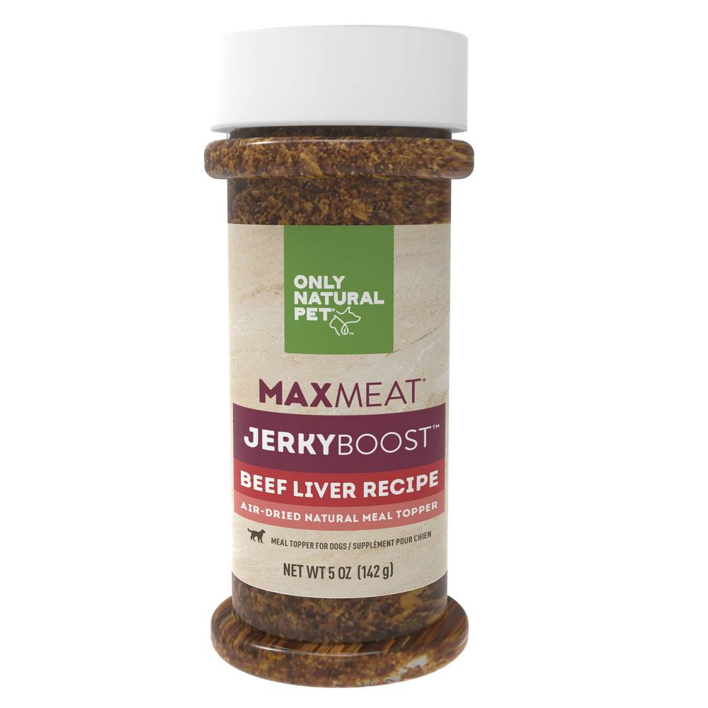 Jerky Boost Air-Dried Dog Food Topper, Beef (5 oz)