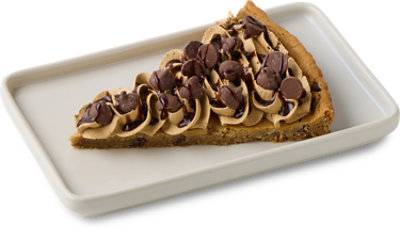 Chocolate Chip Cookie Dough Message Cookie Slice