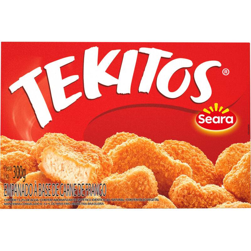 Seara empanado de frango congelado tekitos (300 g)