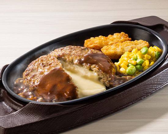 チーズINハンバーグ Cheese IN Hamburg Steak