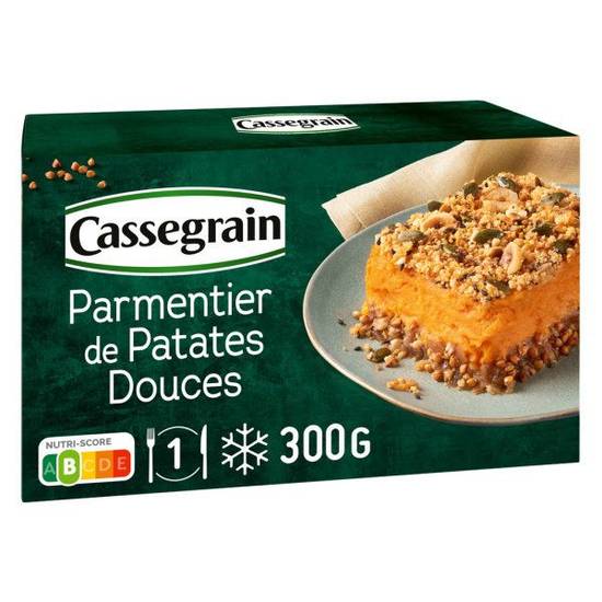 Parmentier de patate douce Cassegrain 300g