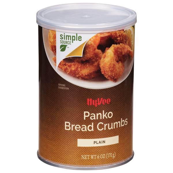 Hy-Vee Panko Bread Crumbs, Plain (6 oz)