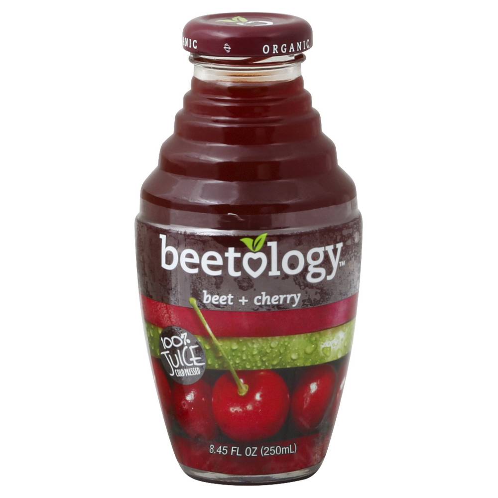 Beetology Organic Juice, Beet-Cherry (8.5 fl oz)