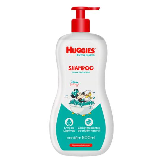 Huggies shampoo infantil disney baby extra suave e delicado