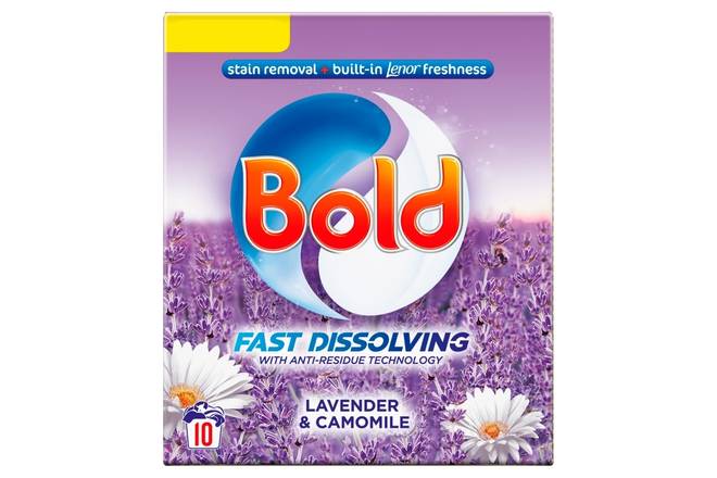 Bold Washing Powder, Lavender & Camomile 10 Washes