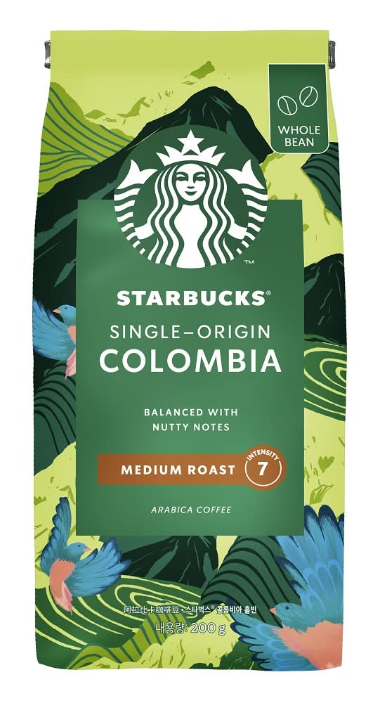 星巴克特選-哥倫比亞單品咖啡豆200g <200g克 x 1 x 1Bag包>