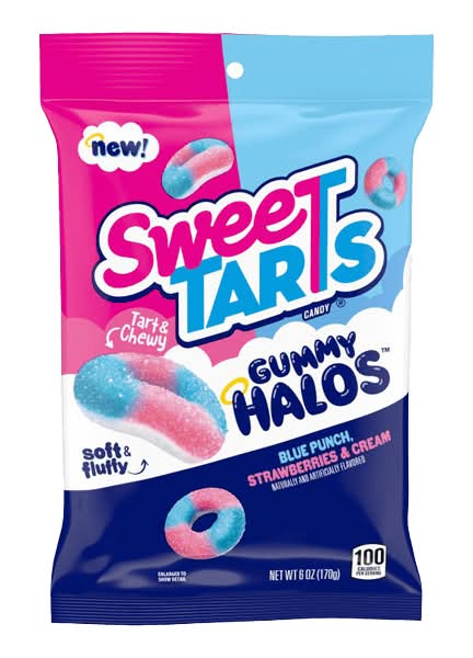Sweet Tarts Gummy Halos 6oz