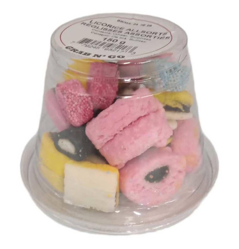 Licorice Allsorts Grab N' Go (150 g)