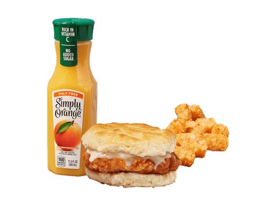 Sweet ‘N Savory Glazed Chik Biscuit Combo