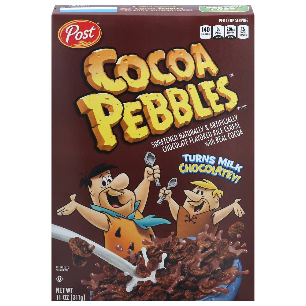 Cocoa Pebbles Chocolate Rice Cereal