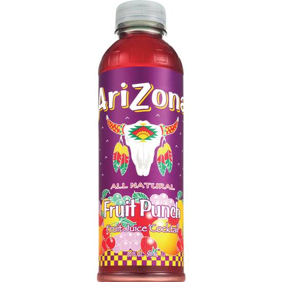 Arizona Fruit Punch w/Vitamin C Single Tall Boy Can
